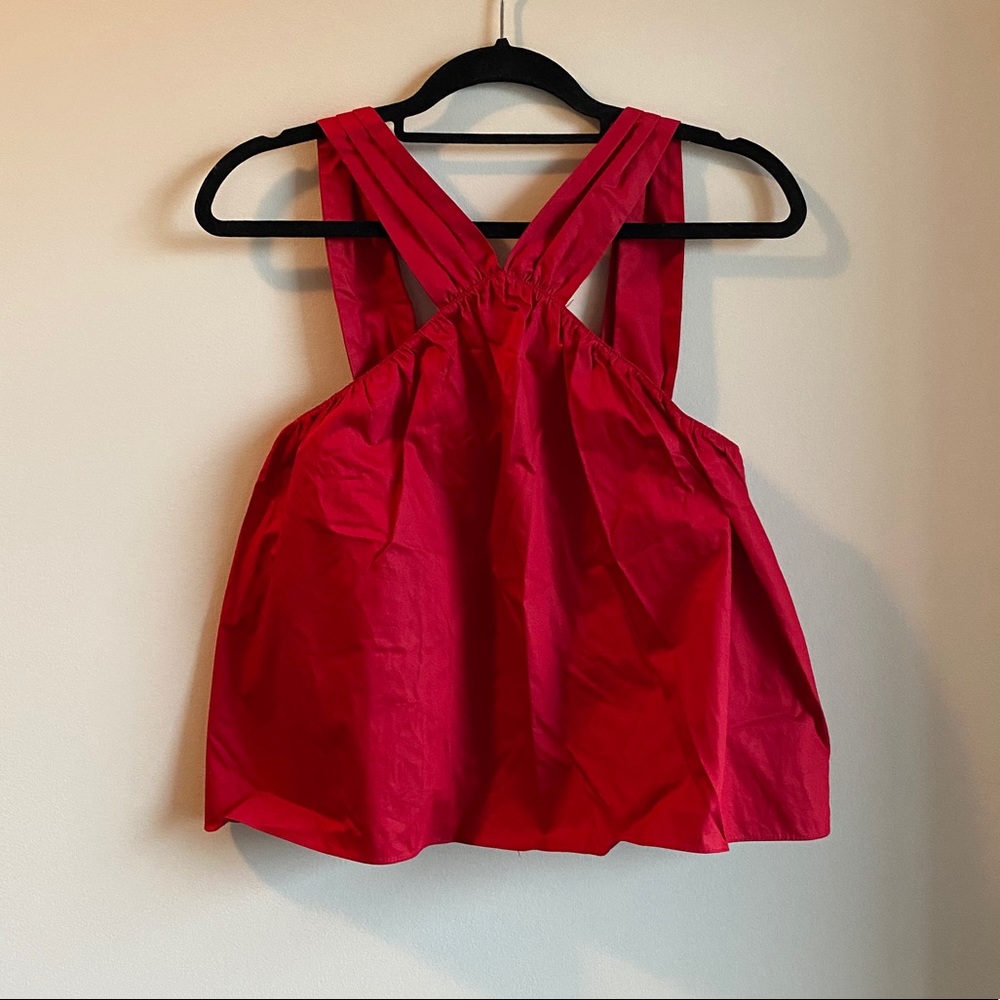 Red Zara Blouse